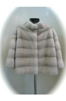 giacca visone violet