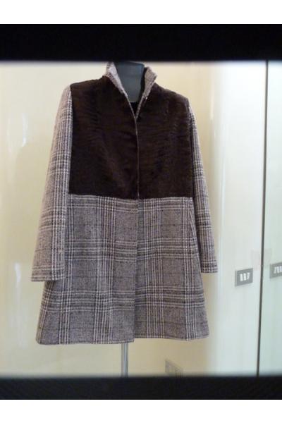 Cappottino con corpino di breitschwanz